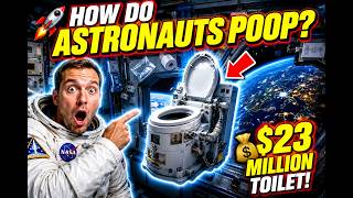 How Astronauts Use the Bathroom in Space 🚽🌍 | The $23 Million Space Toilet