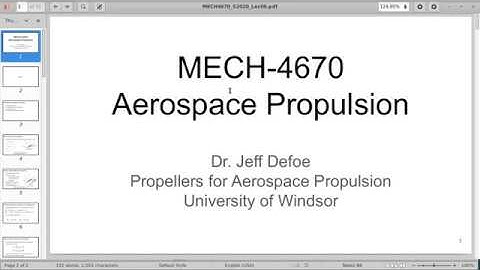 Aerospace Propulsion Lecture 06, part 1