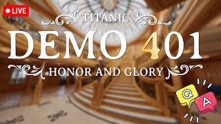 LIVE 🔴 Q&amp;A + TITANIC DEMO 401 Version 2.0 With Herman Jarl