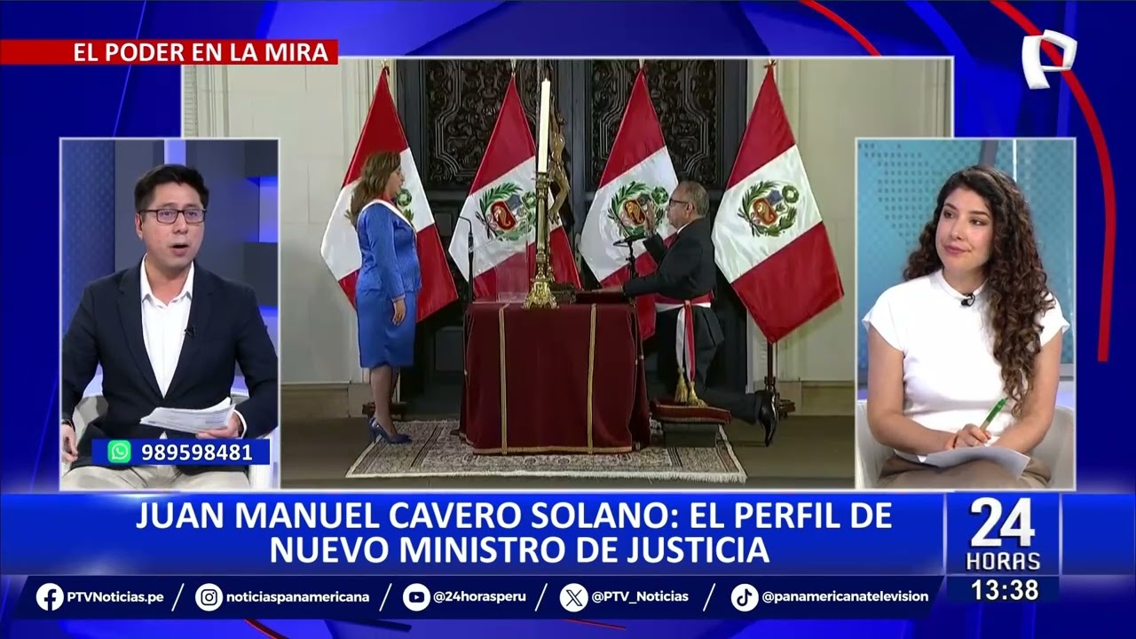 Juan Manuel Cavero Solano: ¿Quién es el nuevo ministro de Justicia?