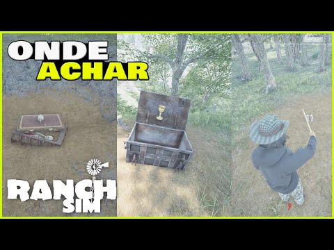 Localização Dos Tesouros Perdidos - Ranch Simulator Gameplay #06