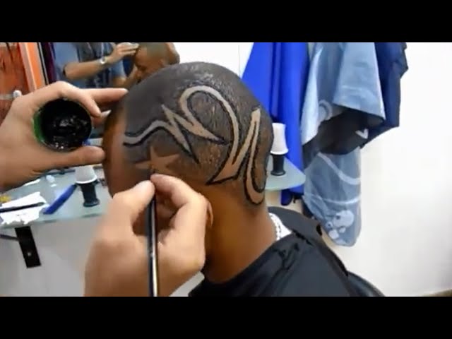 cortes de cabelo masculino tribal
