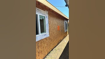 ADU build is going up fast! Windows, exterior doors, wall furnace all installed! #airbnb