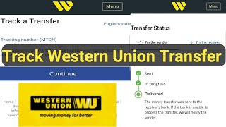 How to track western union money transfer 2023 || Western Union