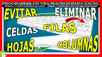 519 🔴Como EVITAR ELIMINAR Hojas 🔥 CELDAS Filas COLUMNAS en Excel Modificar RIBBON