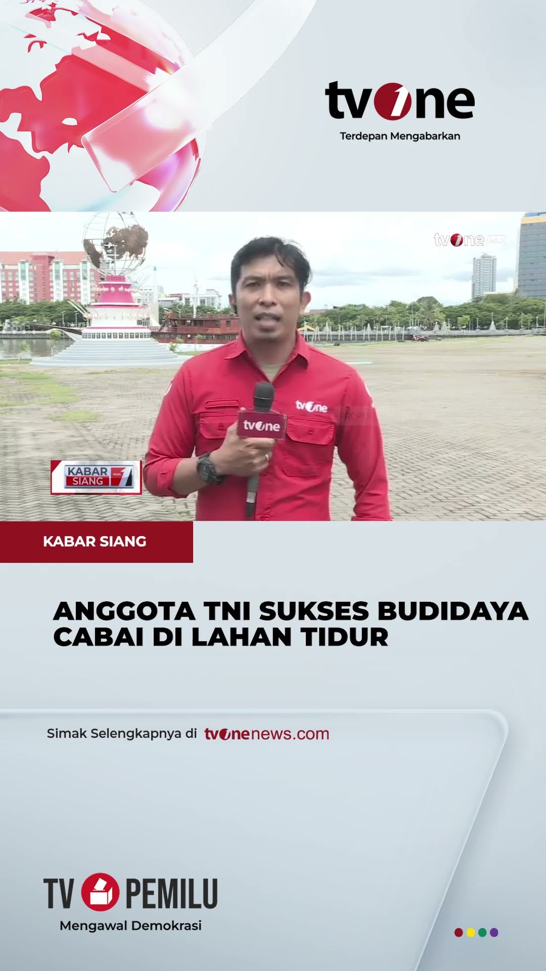 Manfaatkan Lahan Tidur, Anggota TNI di Polman Sukses Budidaya Cabai | tvOne