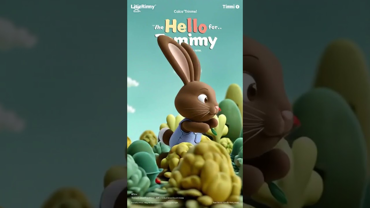 Learn Colors with Timmy the Bunny 🌈 |Fun Kids Cartoons |Happy Kids World