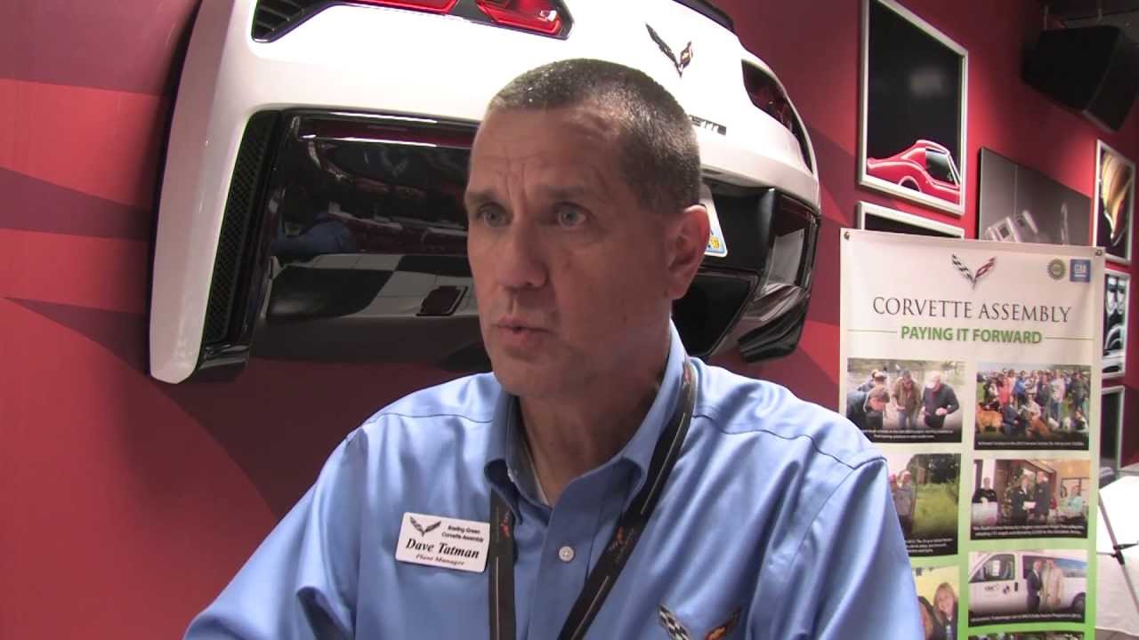Corvette Assembly Plant Manager Dave Tatman Talks About C7 Corvette Production