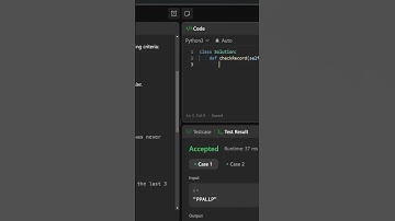 "LeetCode 551: Student Attendance Record I - Detailed Explanation" #shorts #short #coding #ytshorts