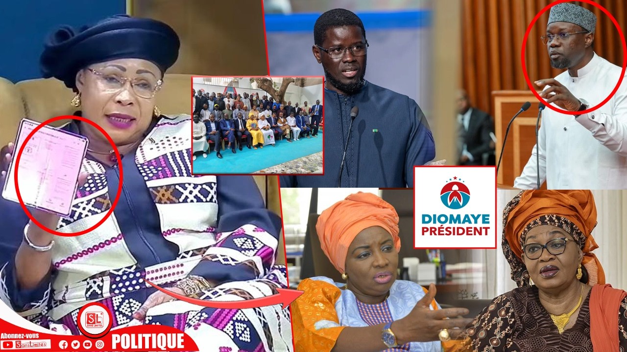 M.Diarra Fam brandit un document en direct“Li Diomaye Santone Aïda Mbodj..Bi Mimi Touré bindé groupe