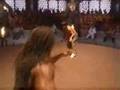 Monkey kung fu and capoeira fight scene
