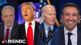 Jon Stewart uses ‘Daily Show’ return to roast Biden, Trump \& the 2024 election