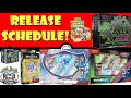 The complete pokmon tcg release schedule big update pokmon tcg buyers guide