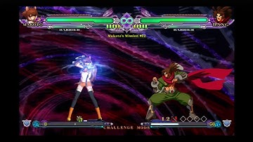 Blazblue Continuum Shift Extend: Makoto Challenge Mode
