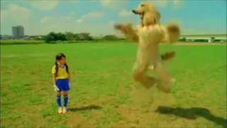 Creepy japanese calbee  consome panchi dog commercials