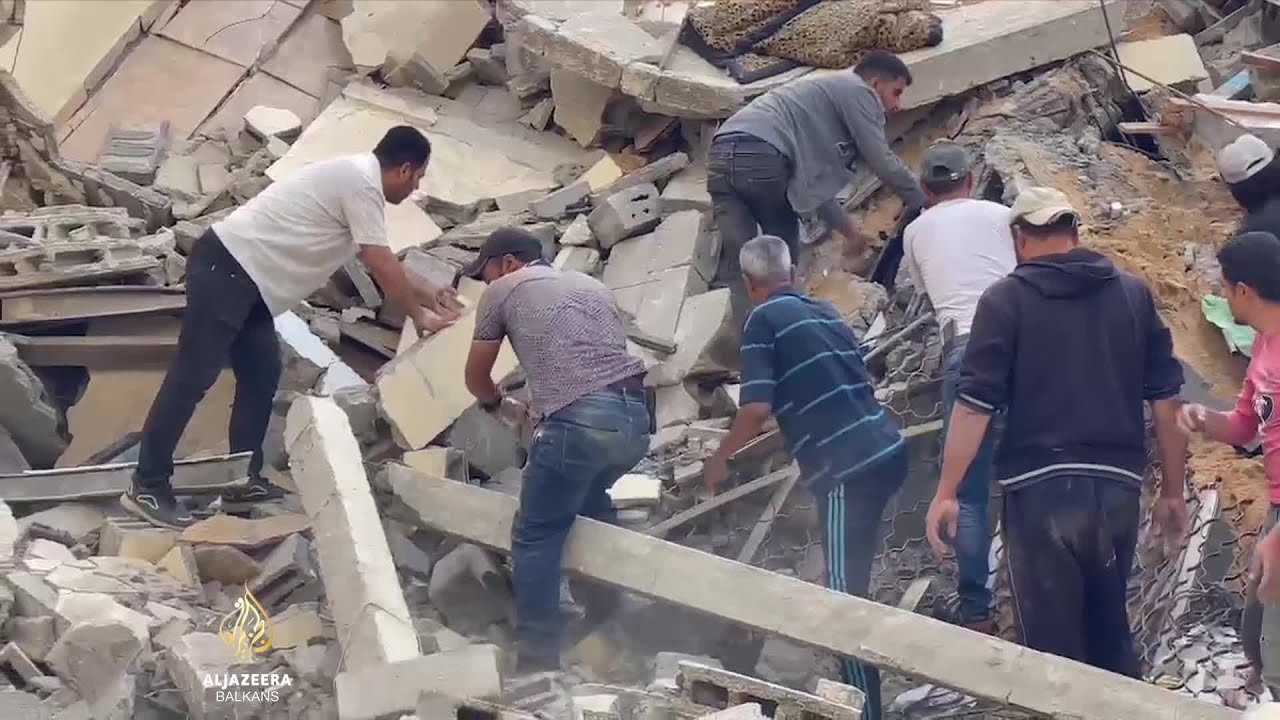 آلاف الفلسطينيين مدفونون تحت الأنقاض