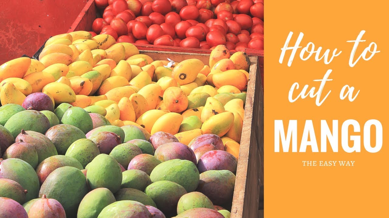 How to cut a mango the easy way!