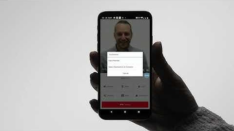 QuickStart 35 – UCE Android – How to set up a conference call