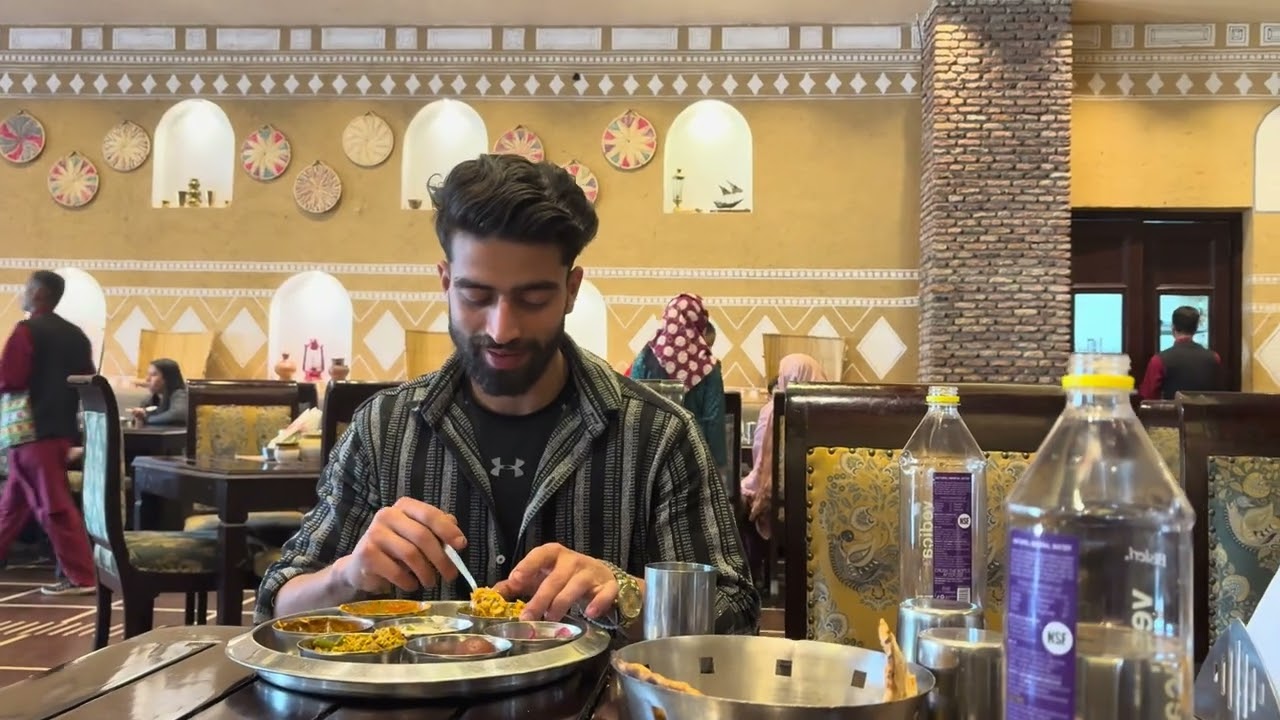 Punjabi Haveli Jammu 😍 | Desi food platter 😋|