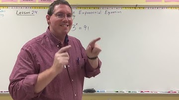 How to Solve Exponential Equations - Mr. Ryan