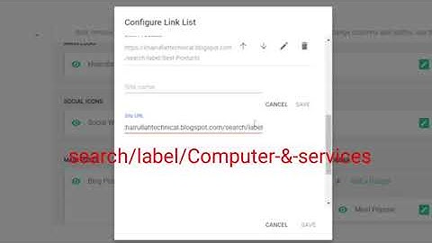 How to create menu and submenu in blogger | menu bar in blogger | blogger drop down menu | Blogger
