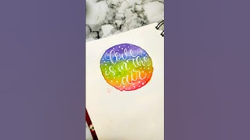 Calligraphy with watercolour background🎇watercolor background💡background for calligraphy tutorial