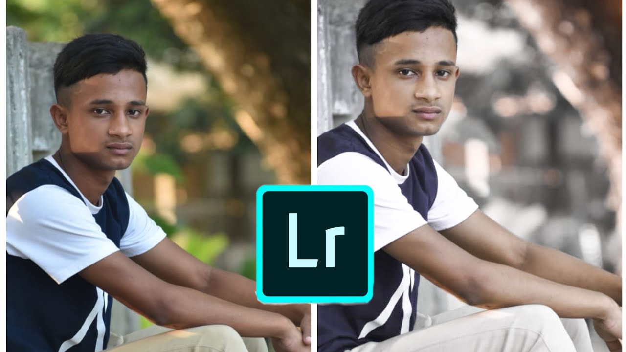Lightroom photo editing/ Lightroom black and white background editing