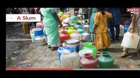 Social science, class 4 Block 4:3, LIVING IN SLUMS