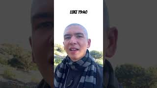 The very stones would cry out (Luke 19:40)