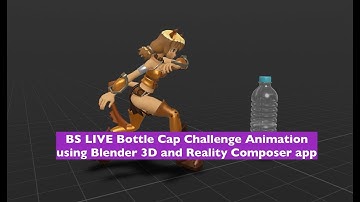 DEMO AR Animation using Blender 3D and Apple Reality Composer
