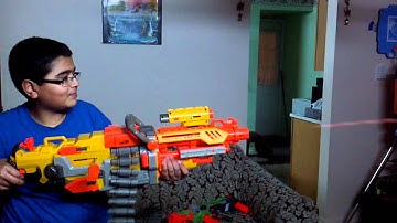 Nerf full auto vulcan mod 500 rpm