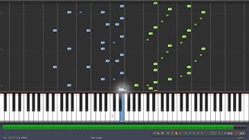Czerny Exercise 35 from School of Velocity at 75BPM in Synthesia
