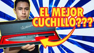 😳EL MEJOR CUCHILLO PARA COCINA🧑‍🍳🔪 (Unboxing cuchillo chef XINZUO) | Azael Rocha