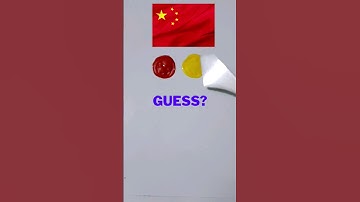 What color do mixed flag make? #colormixing #colors #paintmixing #shorts #satisfying