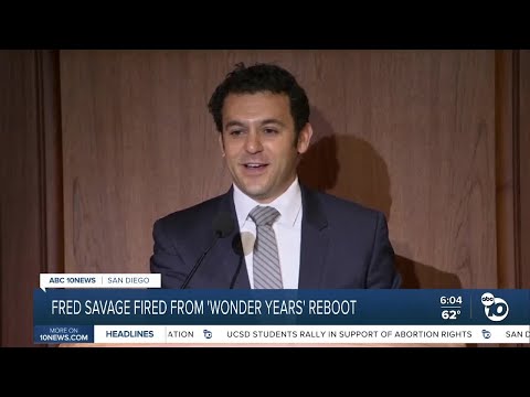 Fred Savage fired from 'The Wonder Years' reboot