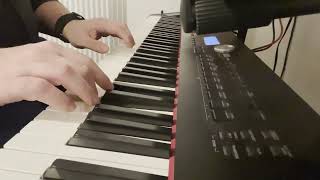 Video thumbnail of "MASTER OF PUPPETS interlude on piano by Sep Sarno"