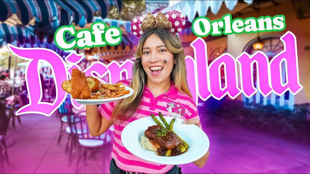 Ужин в легендарном кафе Диснейленда «Орлеан 2025»!