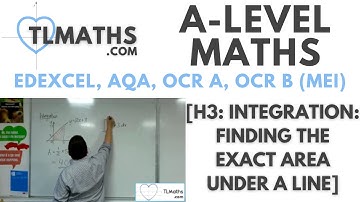 A-Level Maths: H3-01 [Integration: Finding the Exact Area under a Line]