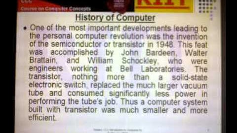 Doeacc CCC Introduction to Computer Part 1 in English by Sudhanshu IT Expert