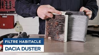 Dacia Duster - Changer le Filtre Habitacle