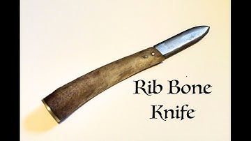Making Rib Bone Throwing knives