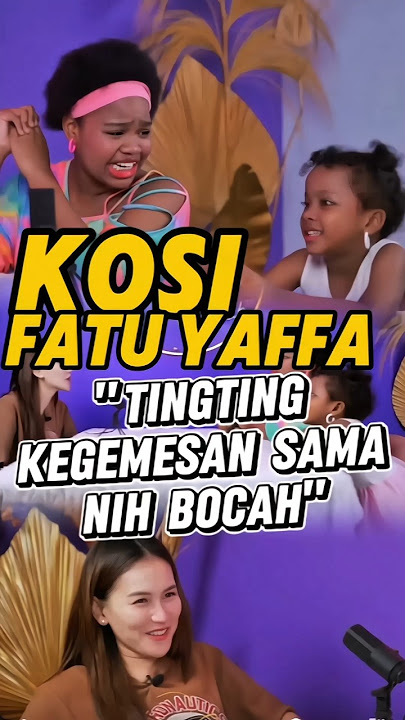 AYU TING-TING KEGEMESAN SAMA NIH BOCAH #ayutingting #fatuyaffa #kosi #qissyoutv