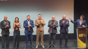 The Smashing Machine Premiere - Dwayne Johnson, Emily Blunt, Benny Safdie, Mark Kerr - TIFF 2025