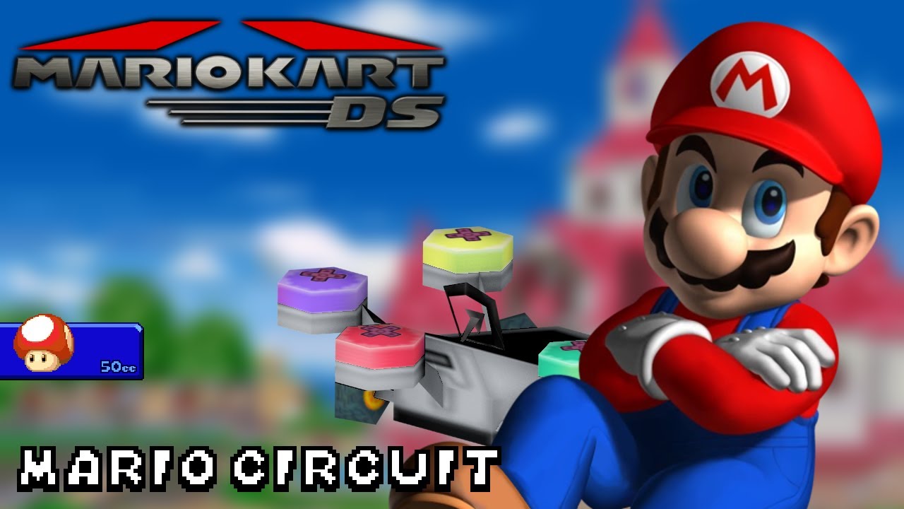 Rob Bls Mario Kart DS - 50cc - Mario - ROB-BLS - Mario Circuit | Ep. 1067 - YouTube