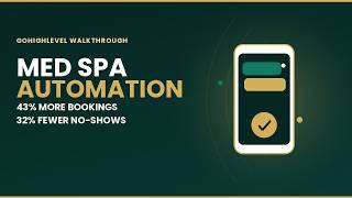 Details How GoHighLevel Cuts No-Shows by 32% for Med Spas (Full Automation Breakdown) Update