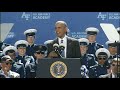 Obama Delivers Air Force Academy Commencement Speech