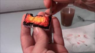 Painting the Fire of the Blacksmiths Forge