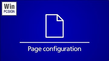 WinPCSIGN Tutorial - Page configuration