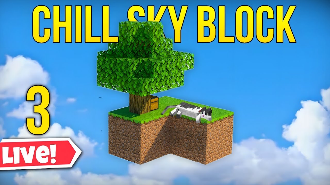 MINECRAFT SKYBLOCK - LIVE - PART 3 - YouTube