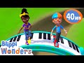Playground adventure with friends  more  blippi wonders  moonbug  our green earth